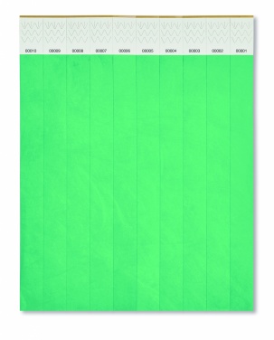 Logotrade promotional item image of: One sheet of 10 wristbands