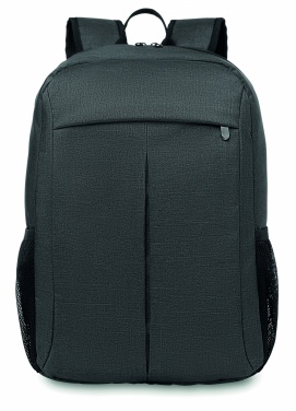 Logo trade promotional giveaways picture of: Backpack in 360d polyester
