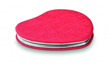 Logo trade promotional giveaway photo of: Heart PU mirror