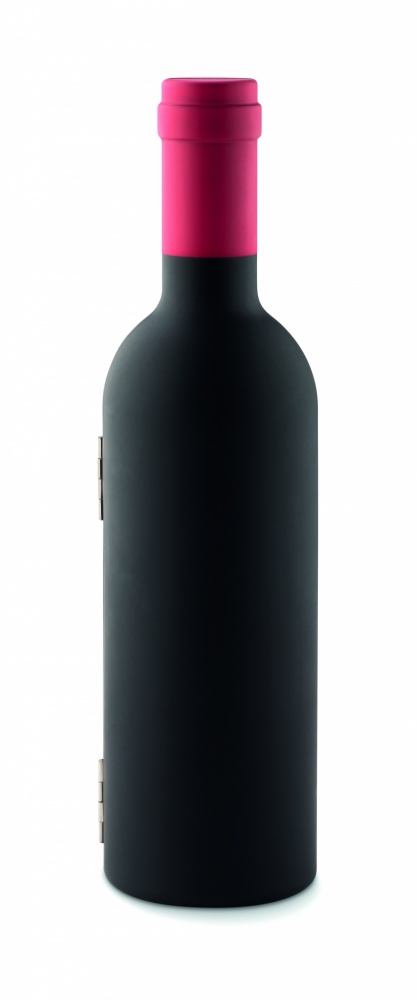 Logotrade promotional merchandise picture of: Bottle shape wine set