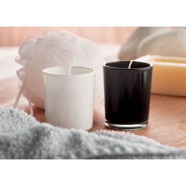 Logo trade promotional merchandise picture of: Scented candle in glass