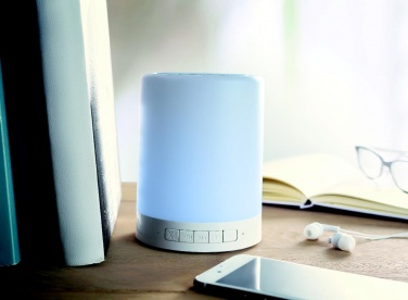 Logo trade corporate gifts image of: Touch light wireless speaker