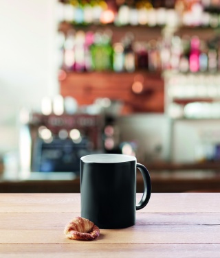 Logotrade business gifts photo of: Dark sublimation mug 300ml