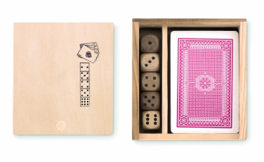 Logotrade promotional giveaways photo of: Cards and dices in box