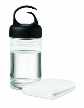 Logo trade business gift photo of: Cooling towel in PET bottle