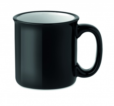 Logo trade corporate gift photo of: Ceramic vintage mug 240 ml