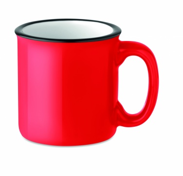Logo trade promotional giveaways picture of: Ceramic vintage mug 240 ml