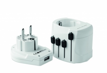 Logo trade promotional merchandise image of: PRO World & USB. 3-pole
