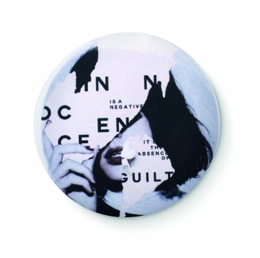 Logo trade promotional merchandise photo of: Pin button