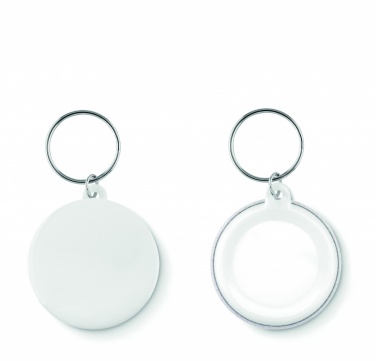Logotrade promotional gifts photo of: Small pin button key ring Tukums