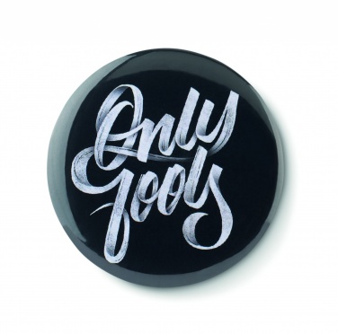 Logo trade promotional gift photo of: Mirror button metal