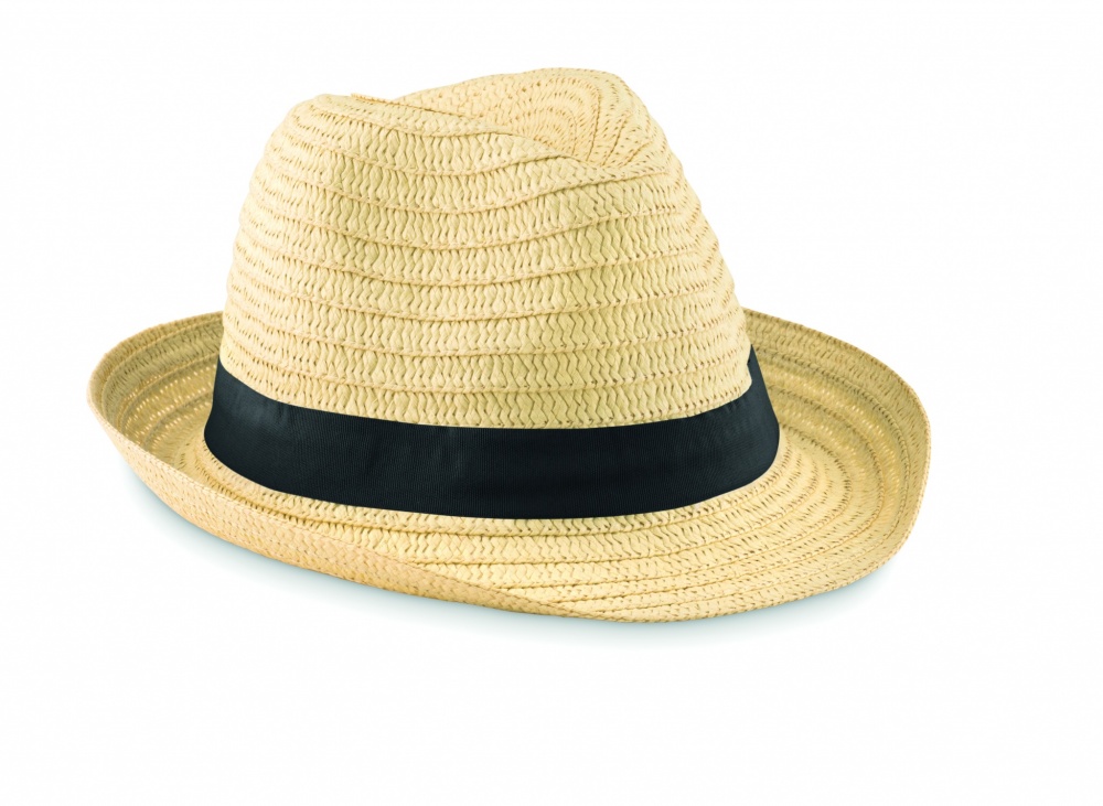 Logo trade promotional merchandise photo of: Paper straw hat