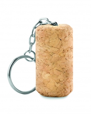 Logotrade promotional products photo of: Wine cork key ring Sigulda