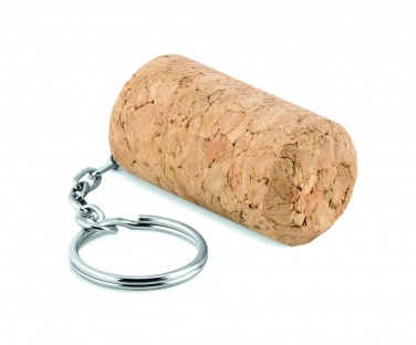 Logotrade promotional item picture of: Wine cork key ring Sigulda