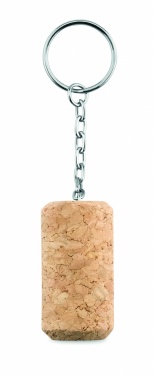 Logo trade advertising products picture of: Wine cork key ring Sigulda