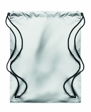 Logo trade advertising products picture of: High reflective drawstring bag