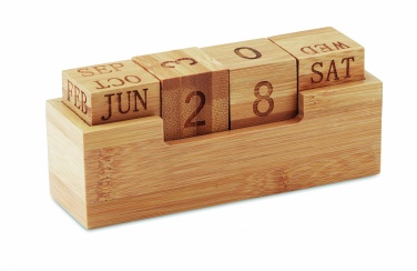 Logotrade corporate gifts photo of: Bamboo calendar