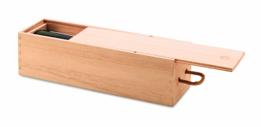 Logotrade advertising products photo of: Wooden wine box