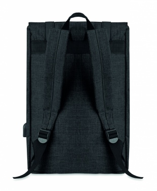 Logo trade business gift photo of: Backpack in 600D polyester