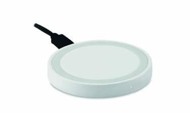 Logo trade promotional giveaway photo of: Small wireless charger 5W