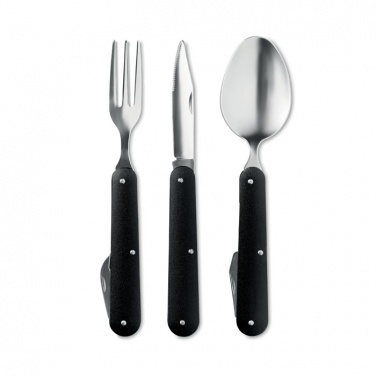 Logo trade promotional items picture of: 3-piece camping utensils set