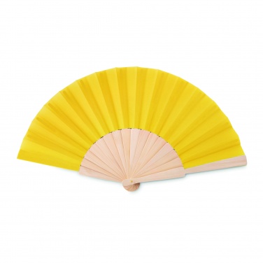Logotrade promotional merchandise image of: Manual hand fan wood