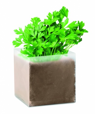 Logo trade corporate gifts picture of: Compost with seeds "PARSLEY"