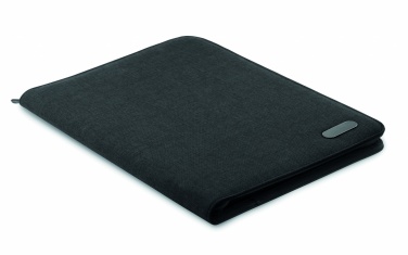 Logo trade promotional products image of: A4 conference folder zipped