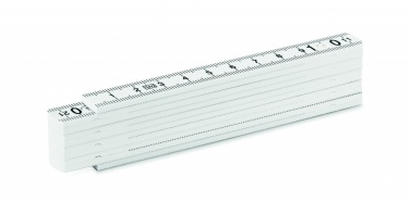 Logo trade promotional item photo of: Folding ruler 1m