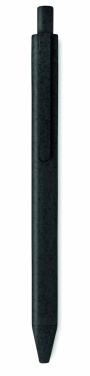 Logo trade advertising product photo of: Wheat Straw/ABS push type pen