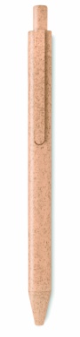 Logotrade promotional product picture of: Wheat Straw/ABS push type pen