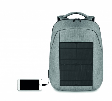 Logo trade corporate gift photo of: Backpack solar