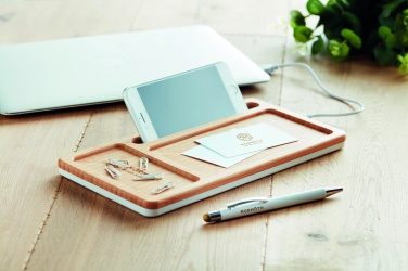 Logo trade advertising products picture of: Wireless charging pad 5W MALABAR