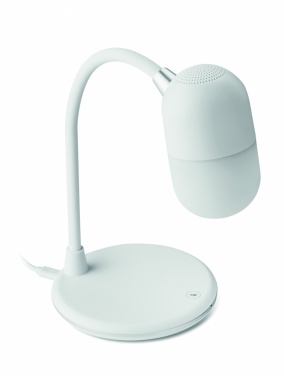 Logotrade advertising product image of: Wireless charging lamp speaker