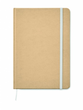 Logo trade advertising products image of: A5 recycled notebook 80 lined