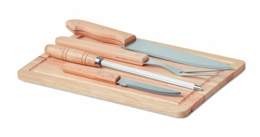 Logotrade corporate gift image of: Set of 4 BBQ Grilling accessori