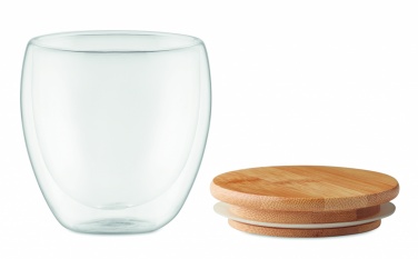 Logotrade corporate gifts photo of: Double wall glass 250ml Hamburg