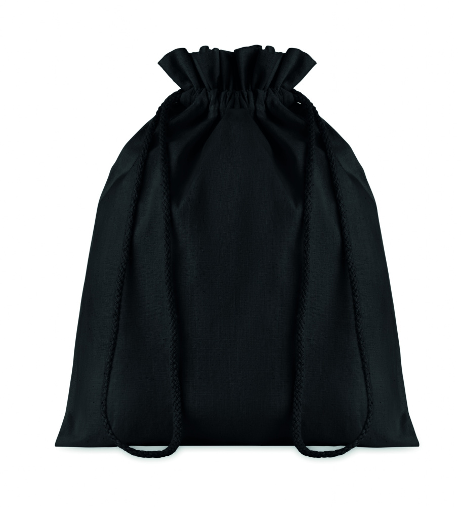 Logo trade promotional giveaways picture of: Medium Cotton draw cord bag