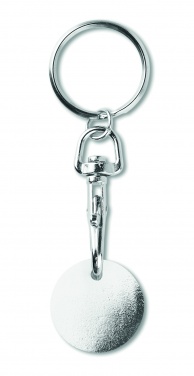 Logotrade corporate gift image of: Key ring token (€uro token)