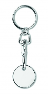 Logo trade advertising products picture of: Key ring token (€uro token)