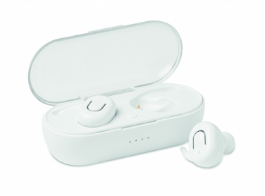 Logotrade business gifts photo of: TWS earbuds with charging box