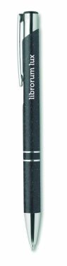 Logotrade promotional item picture of: Wheat Straw/ABS push type pen