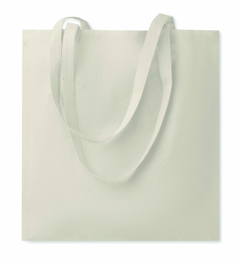 Logo trade promotional giveaways picture of: 180gr/m² cotton shopping bag