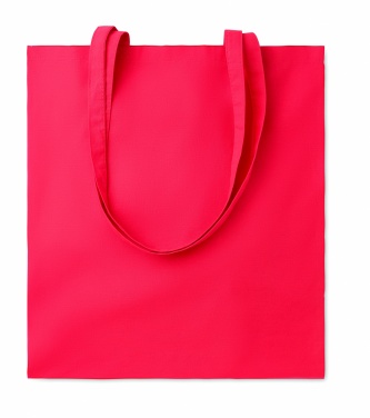 Logo trade promotional giveaways picture of: 180gr/m² cotton shopping bag