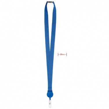 Logo trade business gift photo of: Lanyard retractable clip