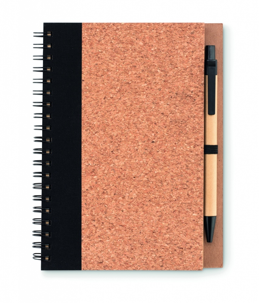 Logotrade corporate gifts photo of: Cork notebook with pen