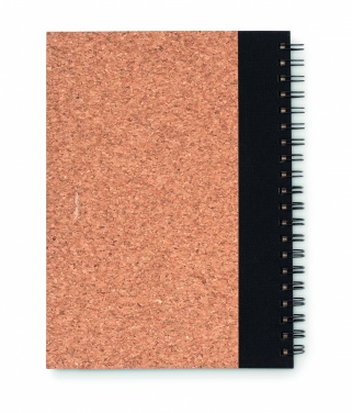 Logotrade promotional giveaway picture of: Cork notebook with pen