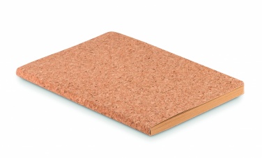 Logotrade promotional item image of: A5 cork notebook 96 lined