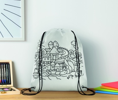 Logotrade advertising products photo of: Non woven kids bag with pens