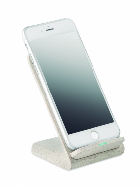 Logotrade promotional product image of: Wheat straw/ABS charger std10W